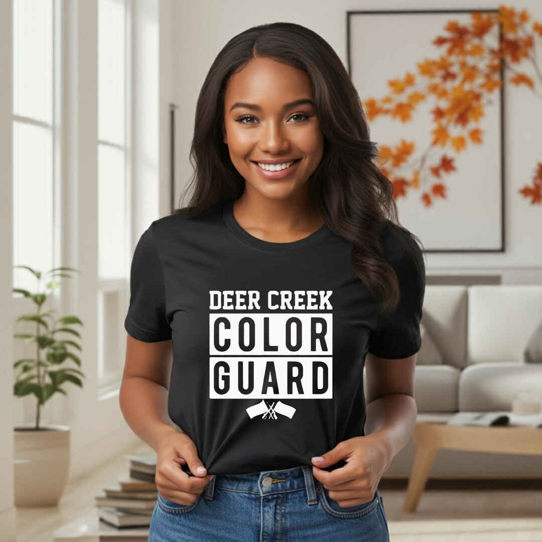 Deer Creek Color Guard Unisex Tee, Color Guard-marching Band Shirt ...