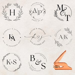 Stampante per matrimoni personalizzata, stampatrice personalizzata per matrimoni, buste, inviti e tovaglioli, stampatrice per nomi, monogrammi e iniziali