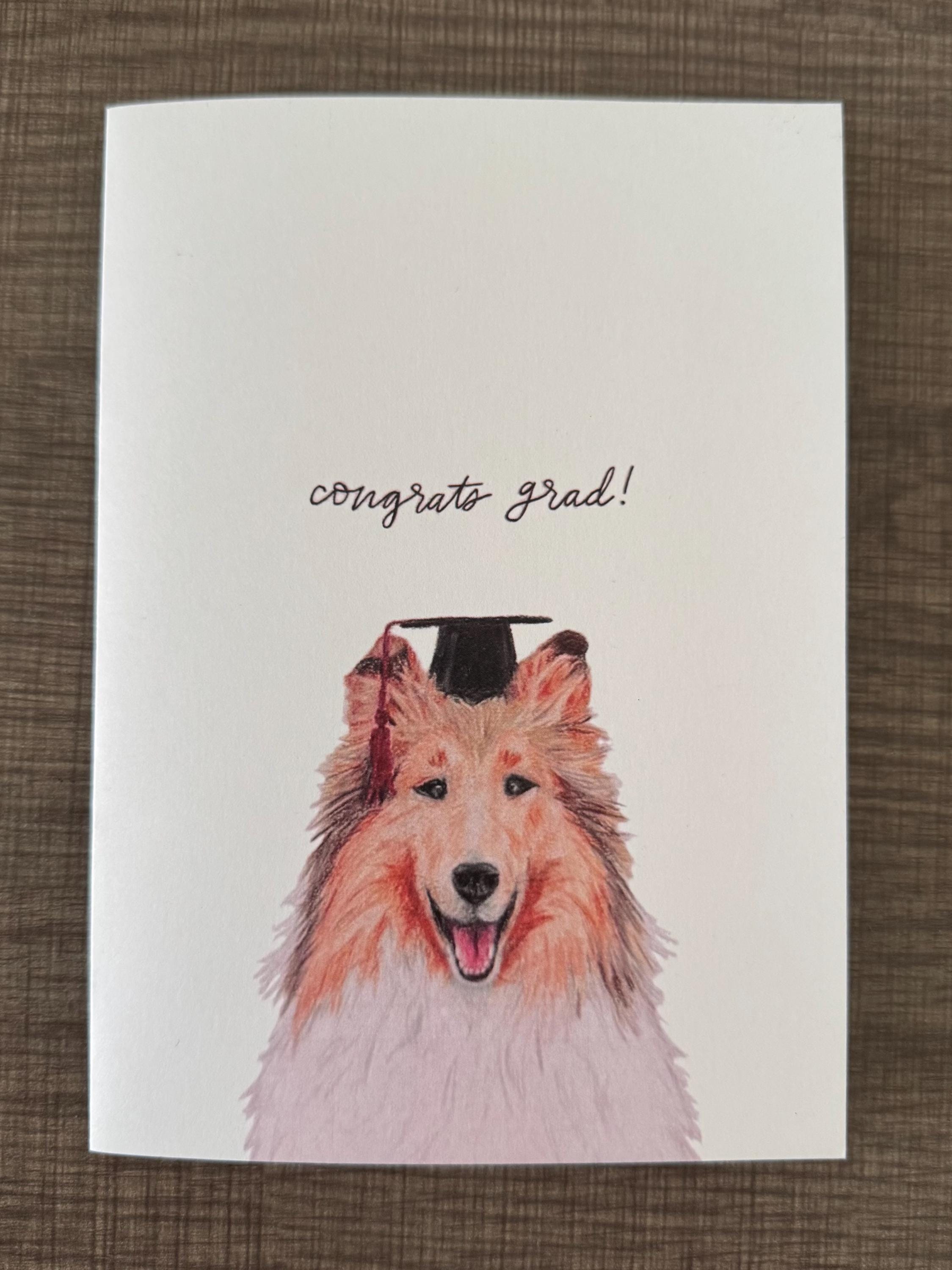 Reveille Texas A&M Graduation Card