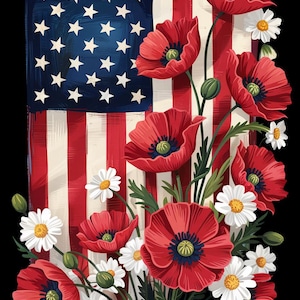 Drapeau patriotique des États-Unis à découper, fleurs n° 308, papier de riz format lettre pour sous-verre, boîte à bijoux, meubles, décoration en bois, album de scrapbooking et journal indésirable