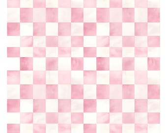 Decoupage Rice Brown Checkered Plaid Pattern #28, Letter Size Rice paper for Coaster, Trinket Box, Candle, Furniture & DIY Crafts Supply
