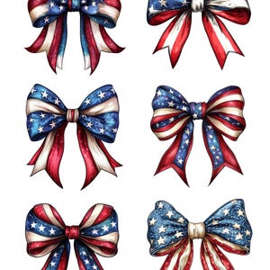 Papier de riz pour découpage avec noeud de coquette patriotique 6 drapeau des États-Unis #190, papier de riz pour sous-verre, boîte à bijoux, meubles, journal de scrapbooking