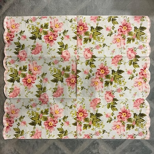 Laura Ashley Shabby Chic Papierservietten für Hochzeiten, Geburtstage, Partys, für Decoupage Coaster, Trinket Box, Kerze, Möbel, Shell Art.