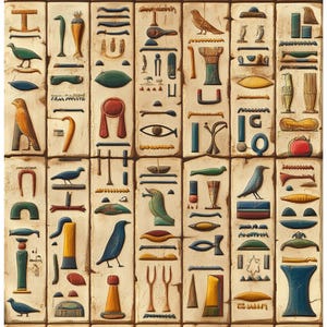 Papiro egipcio antiguo para decoupage n.º 135, papel de arroz tamaño carta para cajas de baratijas, velas, muebles, artículos de manualidades, álbumes de recortes y diarios basura.