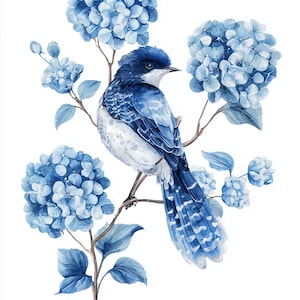 Decoupage rijstpapier chinoiserie bloemen vogel muurkunst #309, rijstpapier Letter-formaat voor Snuisterijdoos, kaars, dienblad, meubels, plakboek