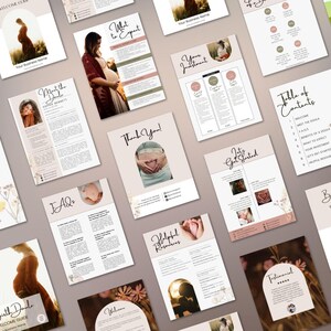 Editable birth doula client welcome packet, doula welcome packet, doula template, doula client onboarding, birth worker tools, Canva Doula Template, Doula Client Packet, Client Onboarding Kit
Doula Business Tools
Birth Worker Tools
New Client Packet