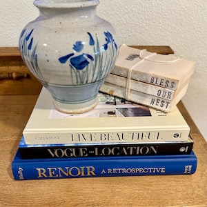 Hand painted antique vase