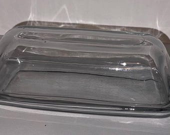 Anchor Hocking Glasbutterdose mit Deckel - gut für 1/4 Stick Butter
