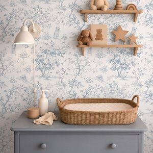 Tapeta z motywem psa na zamówienie, personalizowana na podstawie zdjęcia, fantazyjna tapeta toile de jouy w stylu vintage, samoprzylepna, zdejmowana, z klejem, tkanina, winyl zdjęcie 11