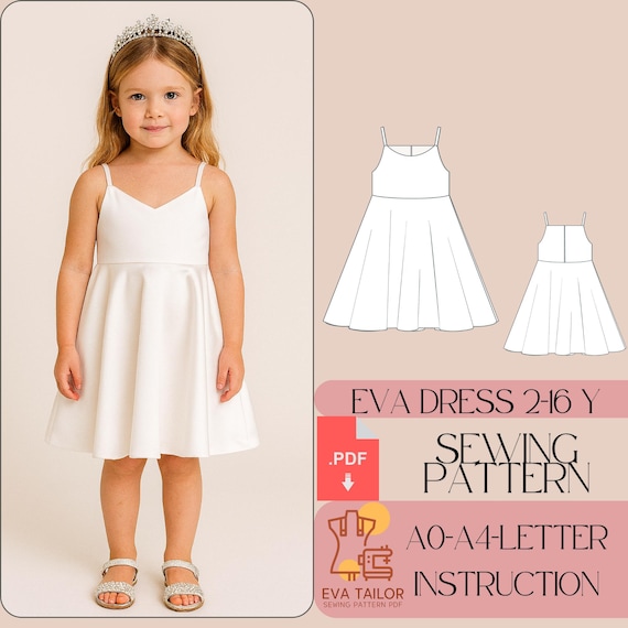 yk girls self design a-line dress product info and reviews Simply Southern Youth Corded Tank Dress for Girls – Glik's main image 0
