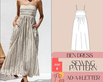 sleeveless maxi linen dress Tawni Linen Dress White / Medium main image 0