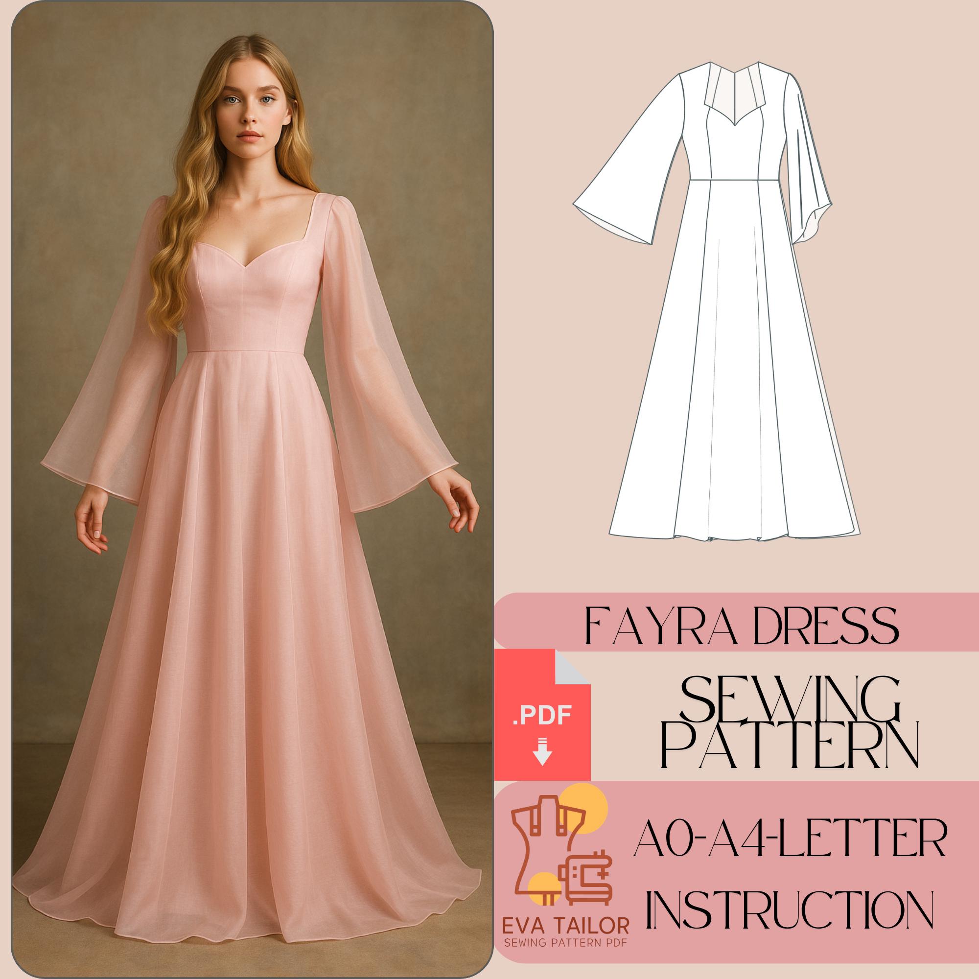 Tulle Dress Pattern Australia