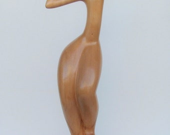 Nude woman wood sculpture GRACE