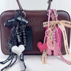 miu miu レッド ポンポンチャーム miu miu レッド ポンポンチャーム Bag Accessories, Charms And