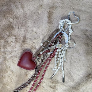 Bag Pin and Top Lace Hand Bow Drawstring with Vintage Accents Heart main image 0