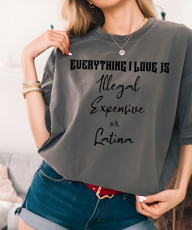 everything I love is png, illegal expensive or latina png, funny quote png, valentine png, trendy design png image 5