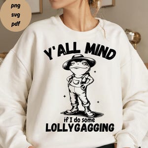 Vinden jullie het erg als ik lol ga maken? Grappige kikker en pad digitaal clipartbestand | Direct downloaden | PNG-svg