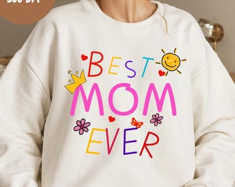 Best Mom Ever Png, Funny Mom Png, Cute Mama Png,Vintage Mother Png, Mothers Day Png, Mother's Day Png, Trendy Mom Png, Cool Mom,Mom Club