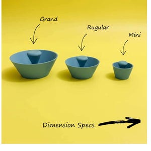 Herramienta para redondear bordes de cerámica (tamaños Mini/Regular/Grande)