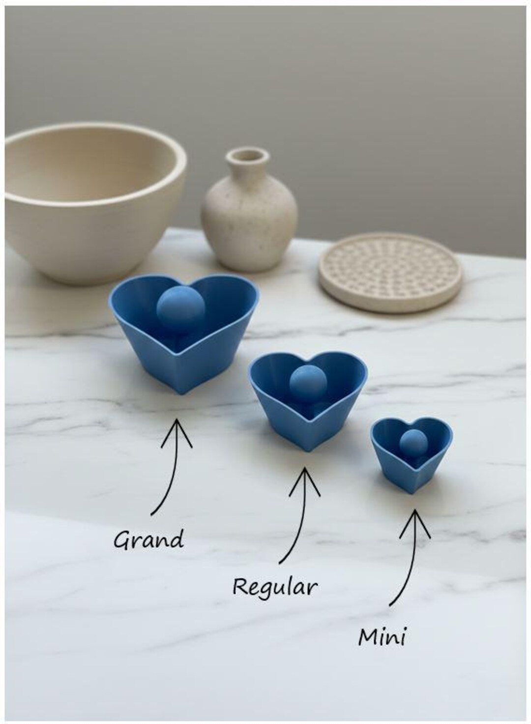 Pottery Heart-shaping Rounding Tool (mini/regular/grand Sizes) - Etsy