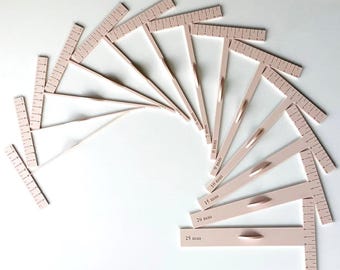 T-distanser (1–30 mm) för bokbindning, hantverk och scrapbooking