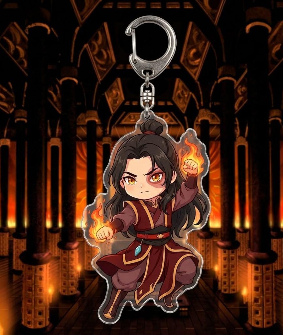 Fire Lord Zuko ~ATLA~ Keychain - Etsy Australia