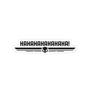 Colorful video game themed sticker, vinyl decal for laptops, journals, all surfaces