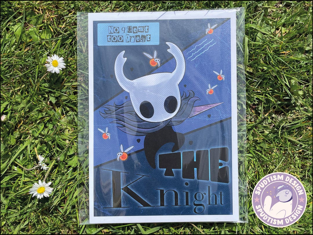 Hollow Knight Art Print | A4 - A5 - A5 Post Card - Digital | Hand Drawn ...