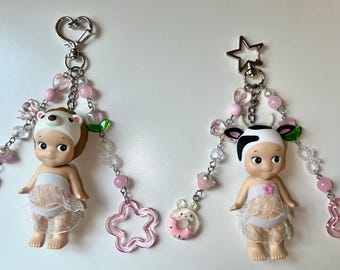 Sonny Angel Keychains with Outfits