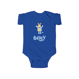Urocze niebieskie body niemowlęce, prezent na baby shower, ubranka dla maluchów, strój dla miłośników zwierząt, jednoczęściowy kombinezon z kreskówek, ubranka dla noworodków
