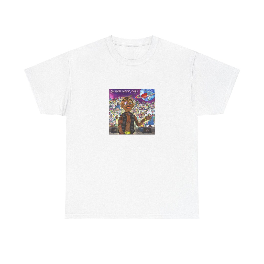 Juice WRLD the Party Never Ends Album Cover T-shirt - Etsy
