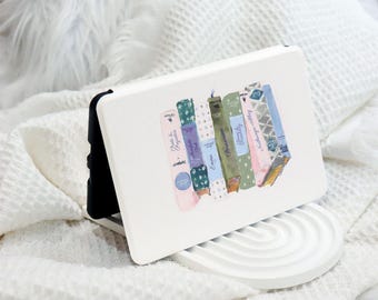 Hand-painted Books Kindle 12th Gen (2024/2022) Paperwhite 6"/7" Case Hand Strap, New Kindle Case, Kindle 10th Case, Personalized Paperwhite