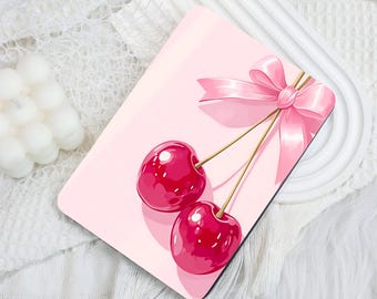 Cherry Bow Kindle 12th Gen (2024/2022)Paperwhite 6"/7" Case With Hand Strap,Kobo Clara Libra,Kindle 10th Case,Personalized Paperwhite
