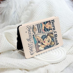 Read Books Kindle 12th Gen (2024/2022) Paperwhite 6&quot;/7&quot; Case With Hand Strap,All New Kindle Case,Kindle 10th Case,Personalized Paperwhite