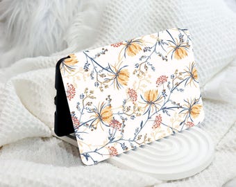 Elegant Floral Kindle 12th Gen (2024/2022)Paperwhite 6"/7" Case With Hand Strap,Kobo Clara Libra,Kindle 10th Case,Personalized Paperwhite