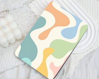 Abstract Pattern Kindle 12th Gen (2024/2022)Paperwhite 6"/7" Case With Hand Strap,Kobo Clara Libra,Kindle 10th Case,Personalized Paperwhite