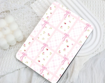 Pink Pattern Kindle 12th Gen (2024/2022)Paperwhite 6"/7" Case With Hand Strap,Kobo Clara Libra,Kindle 10th Case,Personalized Paperwhite