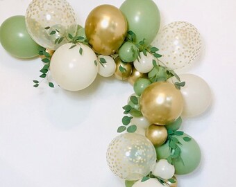 Eucalyptus Balloon Garlands, Eucalyptus Decor, Eucalyptus White Sand, Eucalyptus Green Latex, Eucalyptus Balloon,