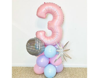Pop Star Birthday Era Taylor Birthday party Music Themed Party Era party K Pop Party Pop Star Party Music Birthday Disco Ball Balloon