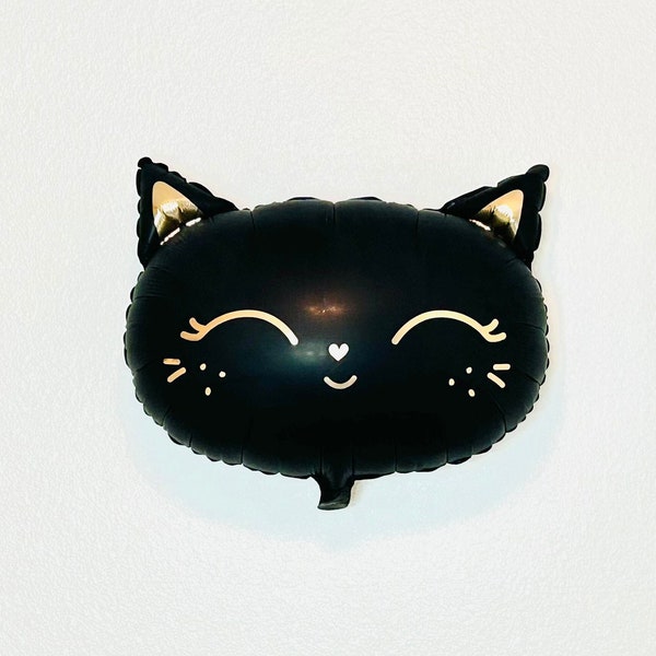 Black Kitty Balloon Kitty Balloon Kitty party, Black Kitty Party Black Cat Balloon Black Cat decoration kitten Birthday Kitten party Kitty