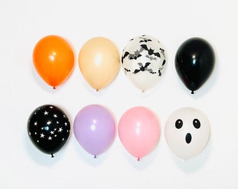 Halloween Balloons, Monster Mash, Boo I'm Two, Pastel Halloween, Spooky Vibes Two Spooky, Spooky One Boo Day, Ghost Face, Bat Balloon, Boo