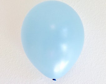 Pastel Matte Blue, Matte Blue Balloons, Matte balloons, Light Blue Balloons, Boy Baby Shower, Light Blue Balloons, Blue Balloon