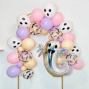 Spooky One Garland, Two Spooky, Spooky One, Two Spooky Balloon Garland, Little Boo is Two, Boo Im Two, Boo Day, Ghoul Gang Ghost