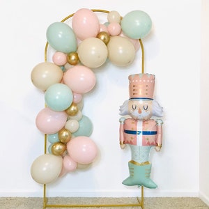 Pastel Nutcracker Balloon Nutcracker Balloon Garland Nutcracker Party Pastel Nutcracker Pink Nutcracker Sugar Plum Fairy Land of the Sweets