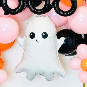 Ghost Balloon Baby Ghost Balloon Boo I&#39;m two Two Spooky Spooky One Happy Boo Day Spooky Cute Little Boo is Due Girl Ghost Boo Baby Shower