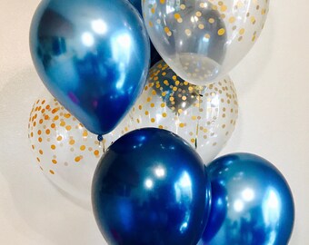 blue balloons etsy