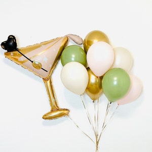 Martini Glass a tini bit older party Martini Balloon Martini Bachelorette Martini Birthday A Tini Bit Older Olive Martini tini time birthday