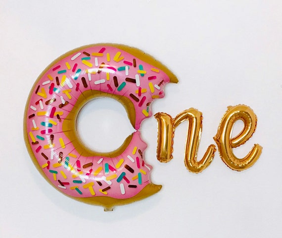 One is SWEET, Donuts, 1st Birthday, Donut First Birthday Party, One is Fun, One Balloons, One is Sweet Party, Donut Birthday, Donut Balloon Il_570xn