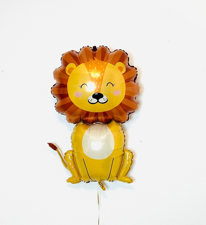 Balloon Bouquet Animals 7PC - Lion main image 1