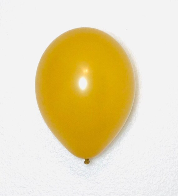 Mustard Latex Balloon, Mustard Balloons, Sunflower Balloon, Retro Balloon Colors, Boho balloons